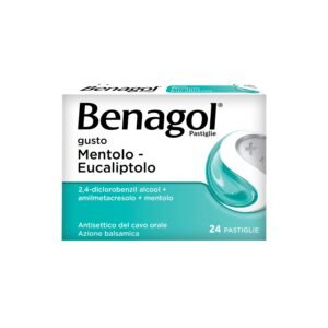 Pastiglie gusto mentolo-eucaliptolo 24 pastiglie