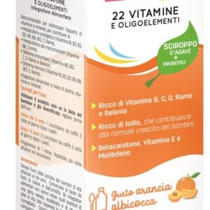 Pediakid 22 vitamine e oligoelementi sciroppo 125 ml