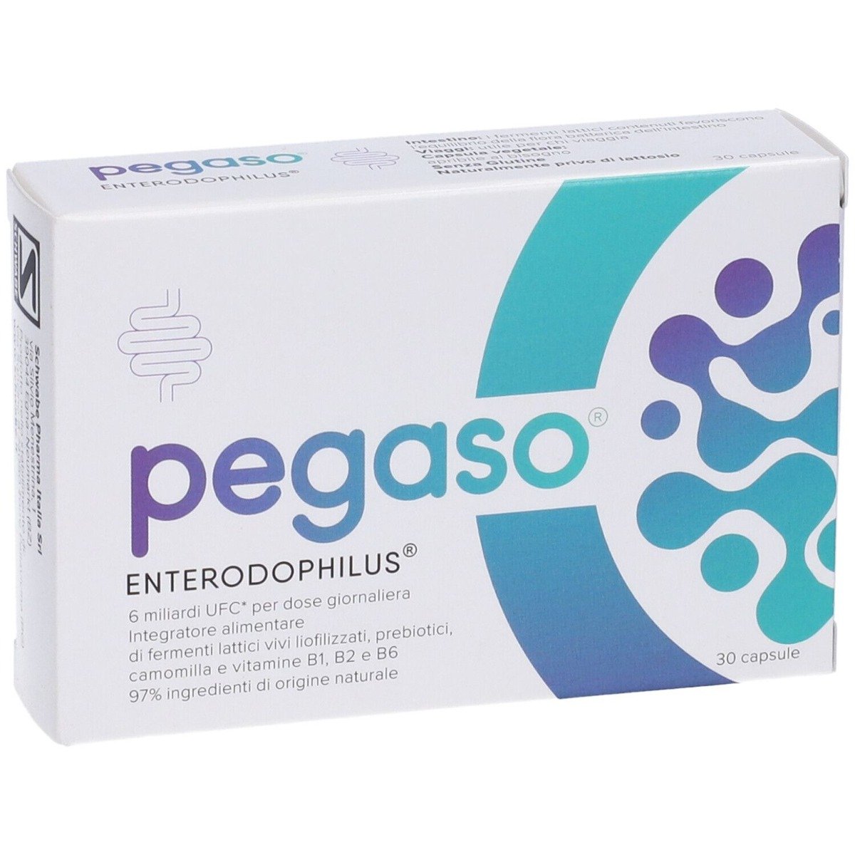 Pegaso Enterodophilus Integratore Fermenti Lattici 30 Capsule