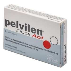 Pelvilen Dual Act Integratore Dolore Pelvico 20 Compresse