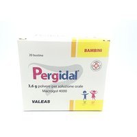 Pergidal Bambini 3,6 G Polvere Per Soluzione Orale 20 Bustine Da 3,75 G
