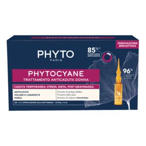 Phyto Phytocyane Trattamento Anticaduta Temporanea Donna 12 fiale da 5 ml
