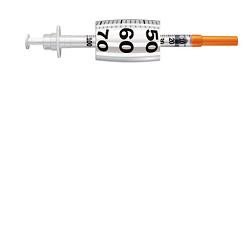 Pic siringa da insulina 1ml gauge 30x8mm 30pezzi