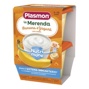 Plasmon La Merenda Dei Bambini Banana Yogurt 2x120g