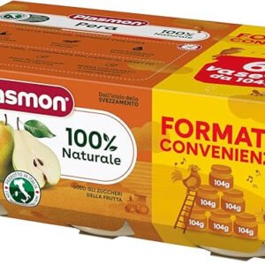 Plasmon omogeneizzato pera 6 vasetti da 104g