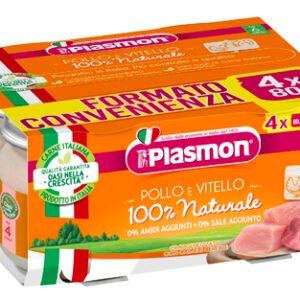 Plasmon omog pollo/vtl 4x80g