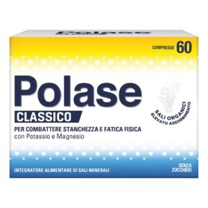 Polase Classico Magnesio E Potassio Integratore Di Sali Minerali Senza Zucchero 60 Compresse