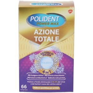 Polident Azione Totale Pulitore Protesi Dentale Quotidiano 66 Compresse