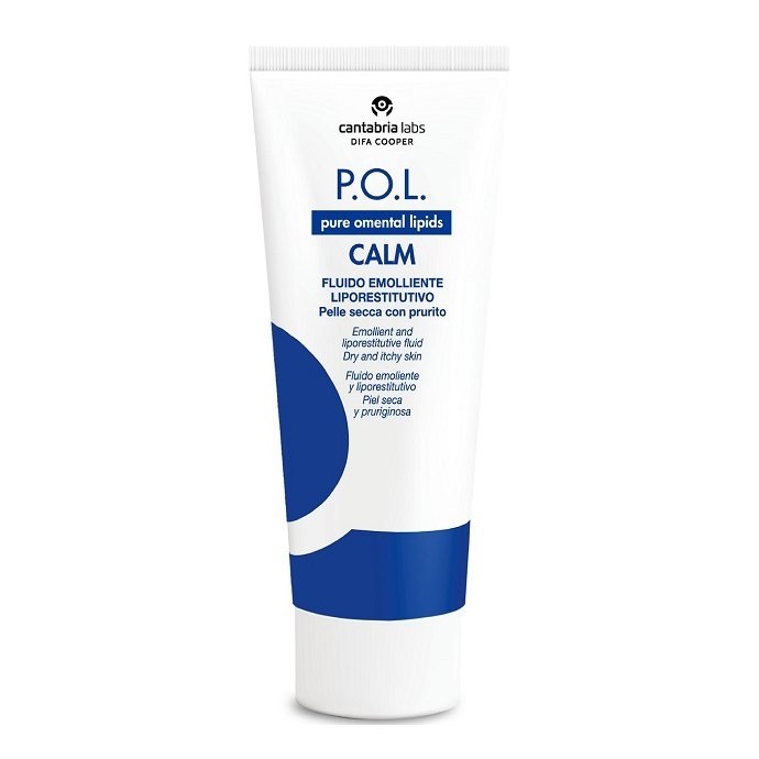 Pol Pure Omental Lipids Calm Fluido Emolliente Liporestitutivo Pelle Secca Con Prurito 200ml