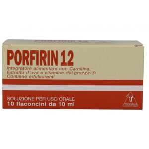 Porfirin 12 integratore 10flaconcini 10ml