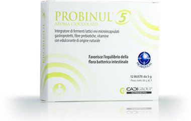 Probinul 5 integratore alimentare 12 bustine da 5 grammi