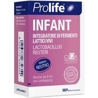 Prolife Infant Integratore di Fermenti Lattici per Lattanti 0-24 Mesi, 8ml