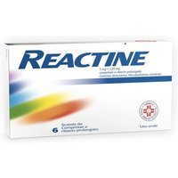 Reactine Allergia Antistaminico Rinite Allergica e Rinorrea, 6 Compresse