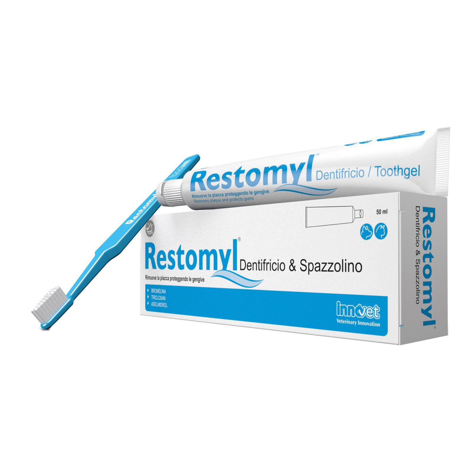 Restomyl Dentifricio+Spazzolino Extra Soft 50 Ml