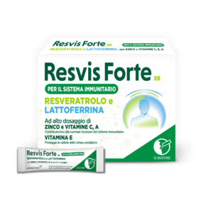 Resvis Forte XR Alfasigma Integratore Antiossidante E Difese Immunitarie 12 Bustine