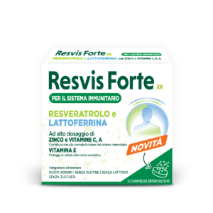 Resvis Forte XR Integratore Difese Immunitarie 12 Compresse Effervescenti