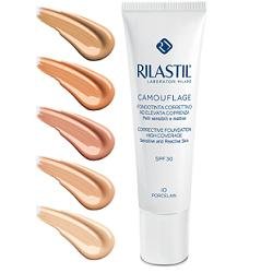 Rilastil Camouflage Fondotinta Fluido Elevata Coprenza 50-MOKA