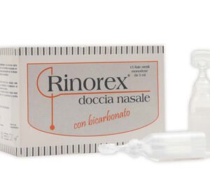 Rinorex doccia nasale bicarbonato 15 fiale