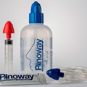 Rinoway doccia per irrigazione nasale + 15 sali isotonici