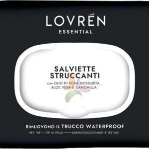 Salviette struccanti waterproof 20 pezzi