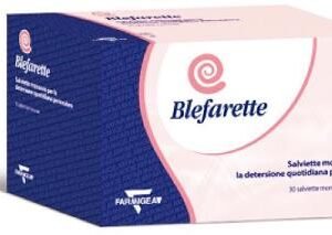 Salviettine oculari medicate blefarette senza parabeni senza silicone senza alcool 30 pezzi