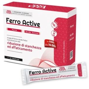 Sanavita Ferro Active Integratore Alimentare 14 Buste