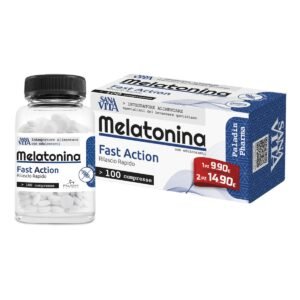 Sanavita Melatonina Fast Action Integratore 100 Compresse