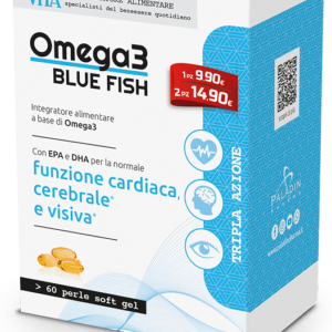 Sanavita Omega 3 Bluefish Integratore Per Funzione Cardiaca 60 Capsule