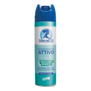 Sanoebello Cane Deodorante Attivo Muschio Bianco 250 Ml