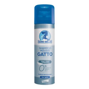 Sanoebello Gatto Shampoo Mousse Talco 200 Ml