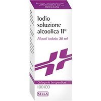 Sella Iodio Soluzione Alcoolica Antisettico e Disinfettante del Cavo Orale, 30ml