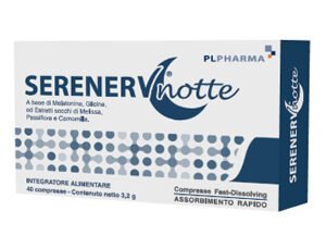 Serenerv notte 40 compresse 0,8 mg