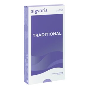 Sigvaris 504 ccl3 calza coscia traditional lunga punta aperta beige s plus