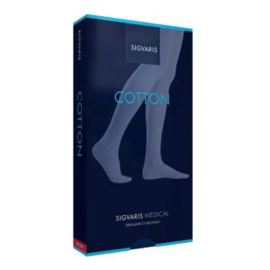 Sigvaris cotton ccl2 gambaletto nature normal punta aperta xl