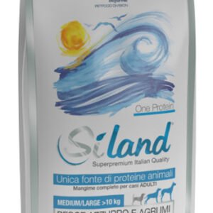 Siland Cane One Protein Adulto Medium&Large Pesce Azzurro & Agrumi 3 Kg