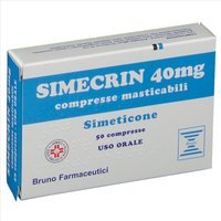 Simecrin 40 Mg Compresse Masticabili 50 Compresse