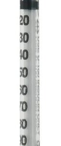 Siringa Insulina Extrafine 1ml G25 Ago Removibile