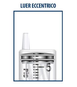 SIRINGA PIC STERILE 10ml innesto ago ECCENTRICO 21G 100 pezzi