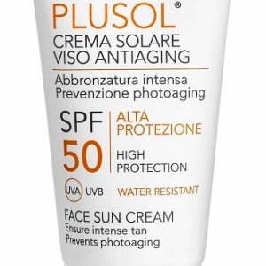 Skinius Plusol Crema Solare Viso Anti-Aging Spf 50 50ml