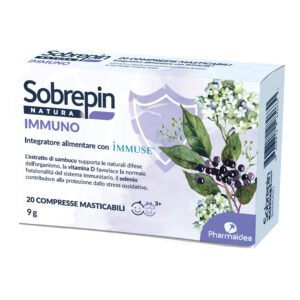 Sobrepin natura immuno 20 compresse masticabili