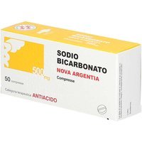 Sodio Bicarb Nova Argentia 500g Antiacido, 50 Compresse