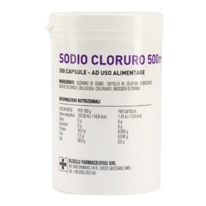 Sodio cloruro 300 capsule 500mg