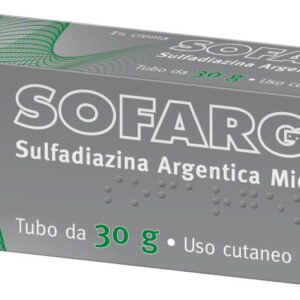 Sofargen crema sulfadiazina ustioni 1% 30g