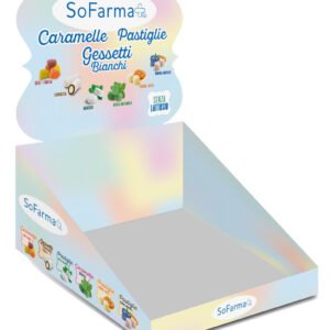 Sofarmapiu' expo vuoto caramelle 6x3 pezzi