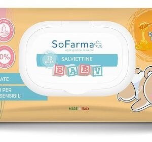 Sofarmapiu' salviettine baby miele 72 pezzi