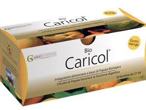 Solgar Bio Caricol Gusto Papaya Integratore Intestinale 20 Bustine