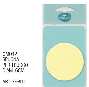 Spugna Per Trucco Diametro 6 Cm Gm042