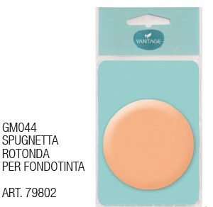 Spugnetta Rotonda Per Fondotinta Gm044