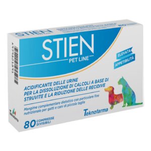 Stien Pet Line 80 Compresse Gatti Cani Piccola Taglia