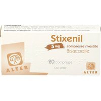 Stixenil 5mg Bisacodile Trattamento Stitichezza Occasionale, 20 Compresse Rivestite